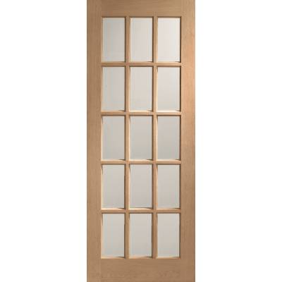 Oak SA77 Internal Glazed Door Wooden Timber Interior - Door ...